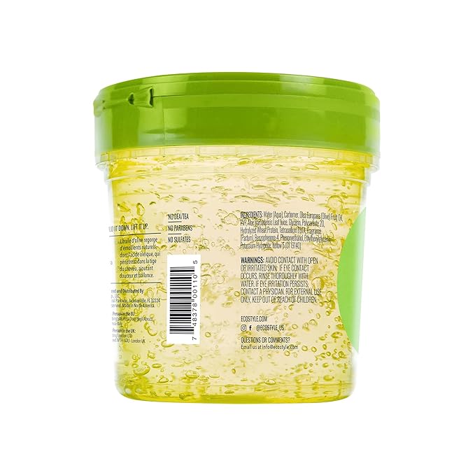 Eco Styling Olive Oil Gel 8FL OZ(NEI711A) - Image 3