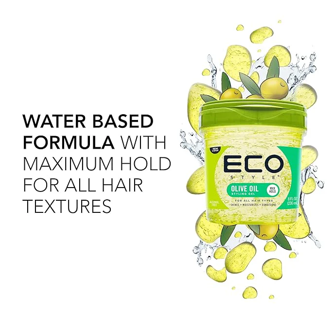 Eco Styling Olive Oil Gel 8FL OZ(NEI711A) - Image 4