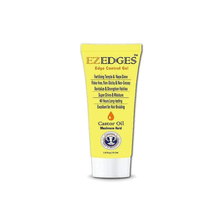 EZ Edges Edge Gel Castor Oil, 1.41oz