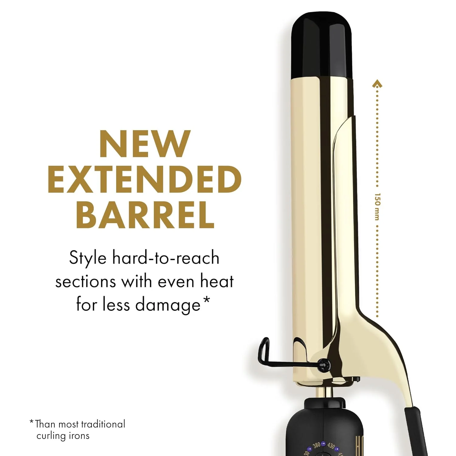 FHI HEAT 24K GOLD CURLING IRON 1-1/4" - Image 3