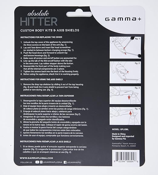 GAMMA COVERS FOR ABSOLUTE HITTER [BLACK&amp;RED] (00895) onlycover (GAM00895) - Image 3
