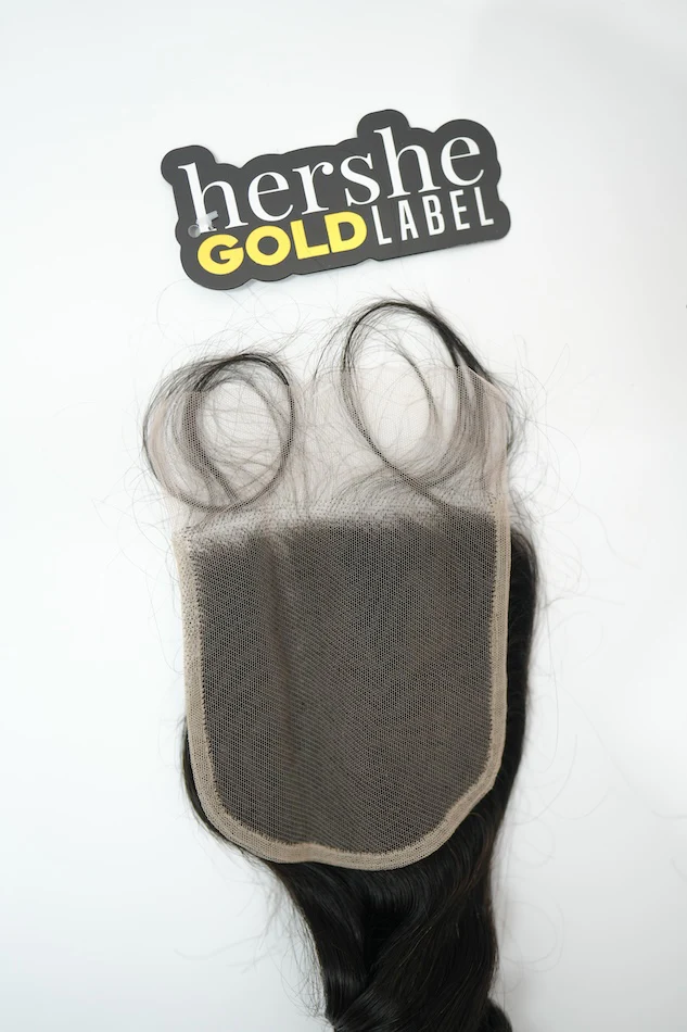 Hershe Gold 5x5 Romance Curl Closures - Image 2
