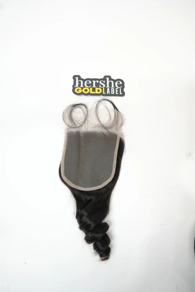 Hershe Gold 5x5 Romance Curl Closures - Image 3