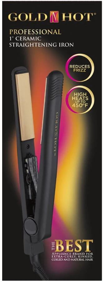 GOLD N HOT 1" STRAIGHT IRON - Image 2