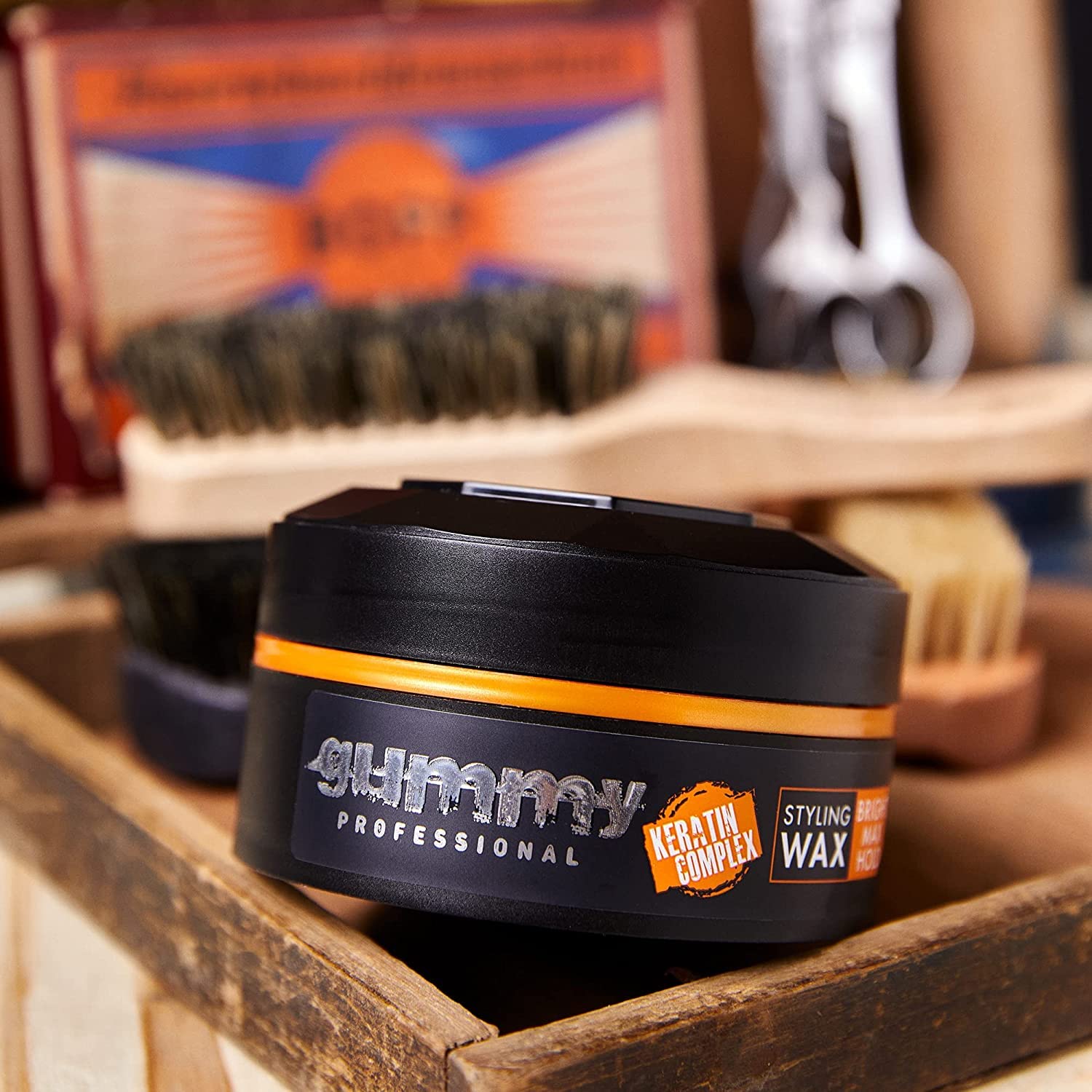 GUMMY WAX [BRIGHT FINISH][ORANGE] 150ML[GUM00717]