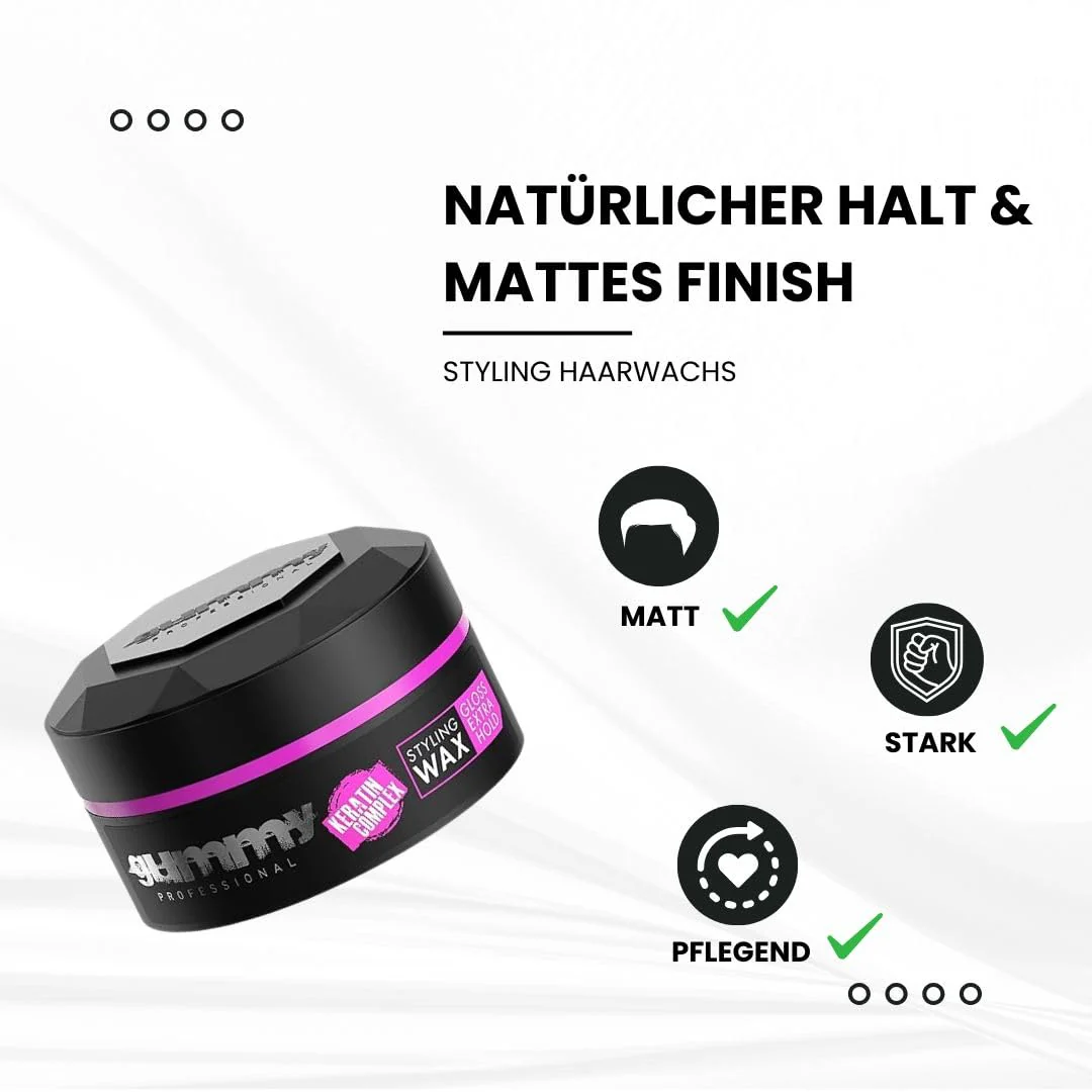 GUM00800 GUMMY WAX [EXTRA GLOSSY][PURPLE] 150ML - Image 2