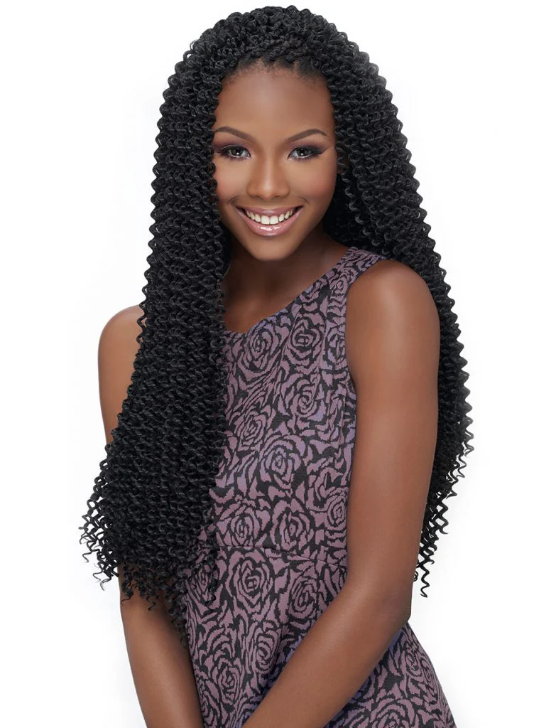 Harlem 125 Kima Bohmeian Curl 20" Synthetic Hair Crochet Braid - Image 3