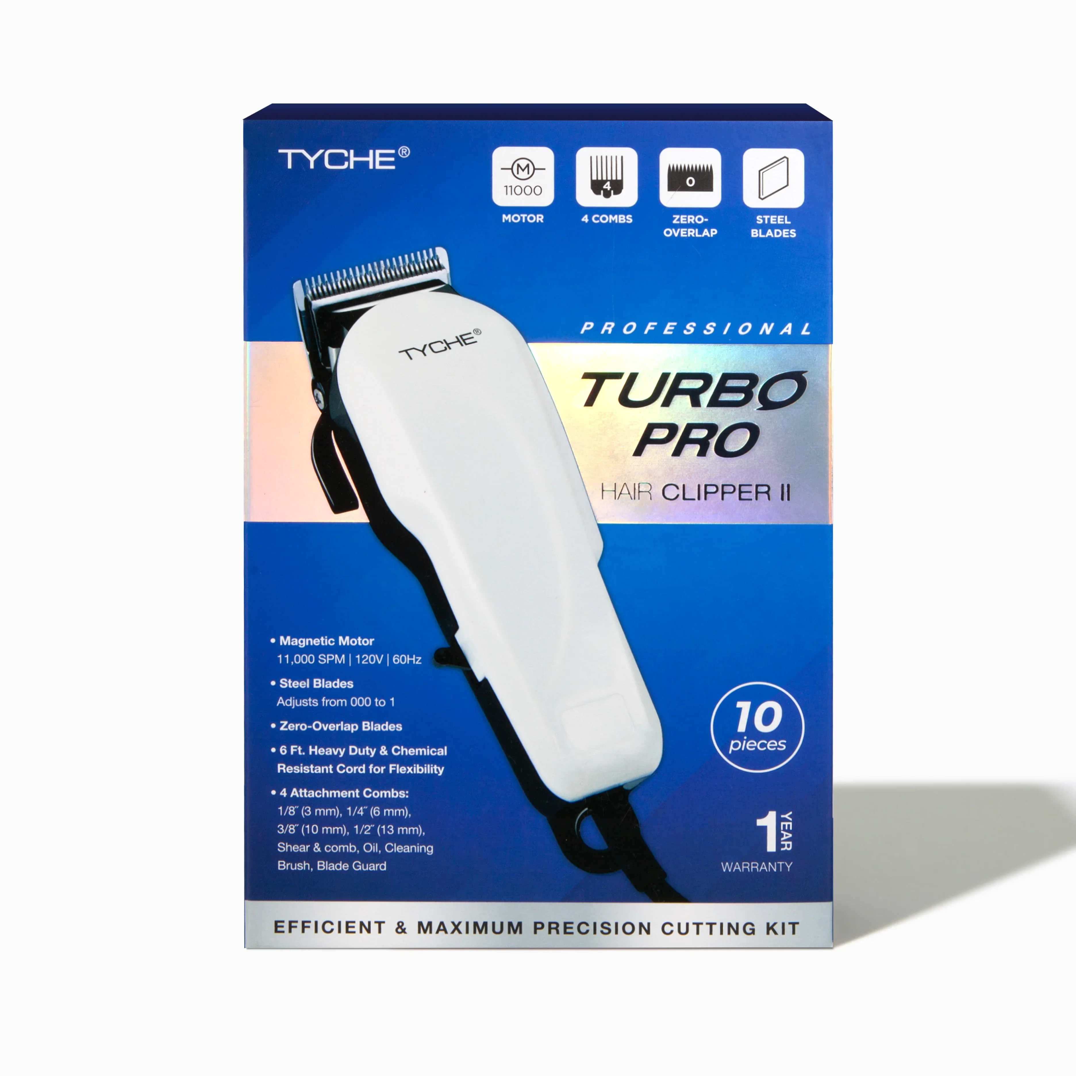 HCPR03 TYCHE TURBO PRO HAIR CLIPPER II - Image 2