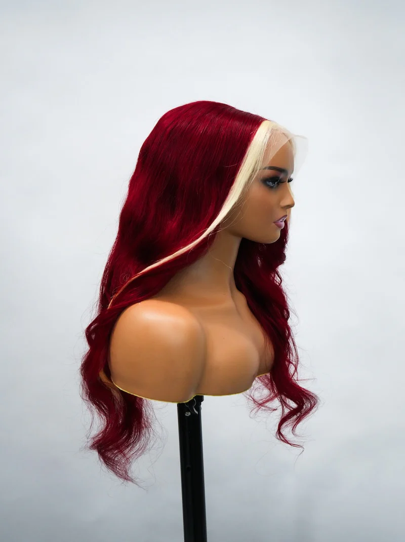 HERSHE COLORS 100% VIRGIN 13X4 RED/613 BD - Image 4