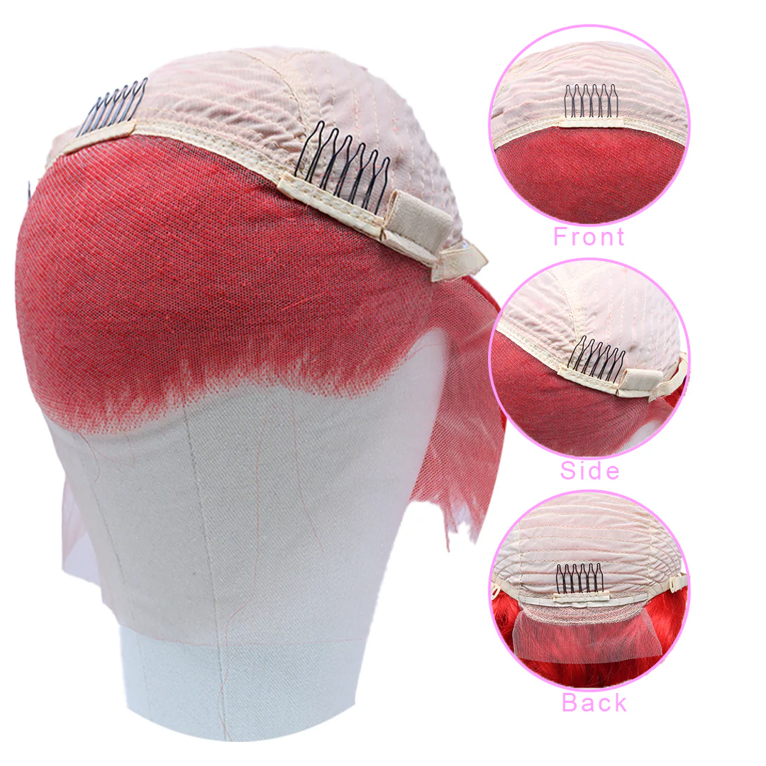 HERSHE COLORS 100% VIRGIN 13X4 RED/613 BD - Image 5