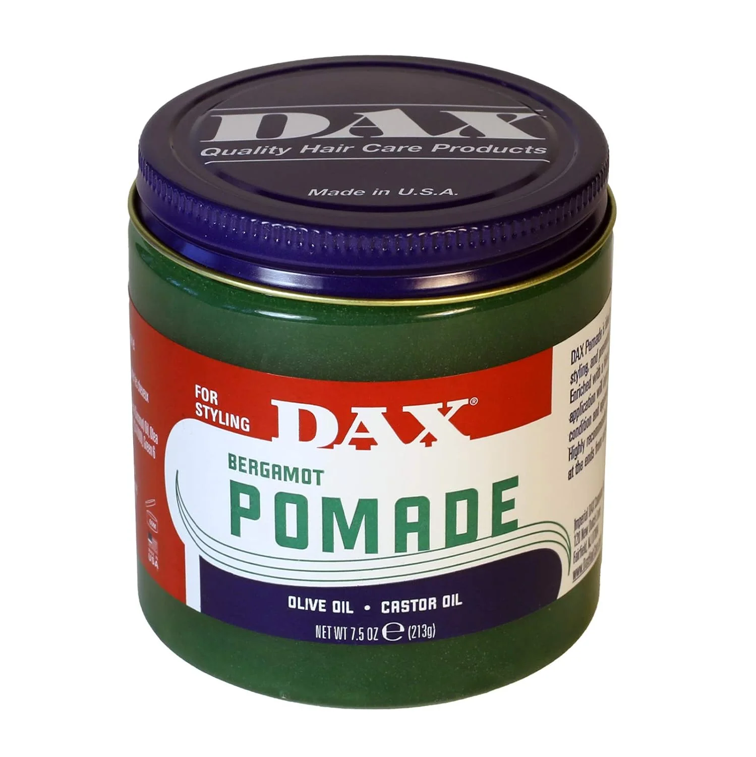 DAX VEG OIL POMADE 7.5OZ(ID201E) - Image 2
