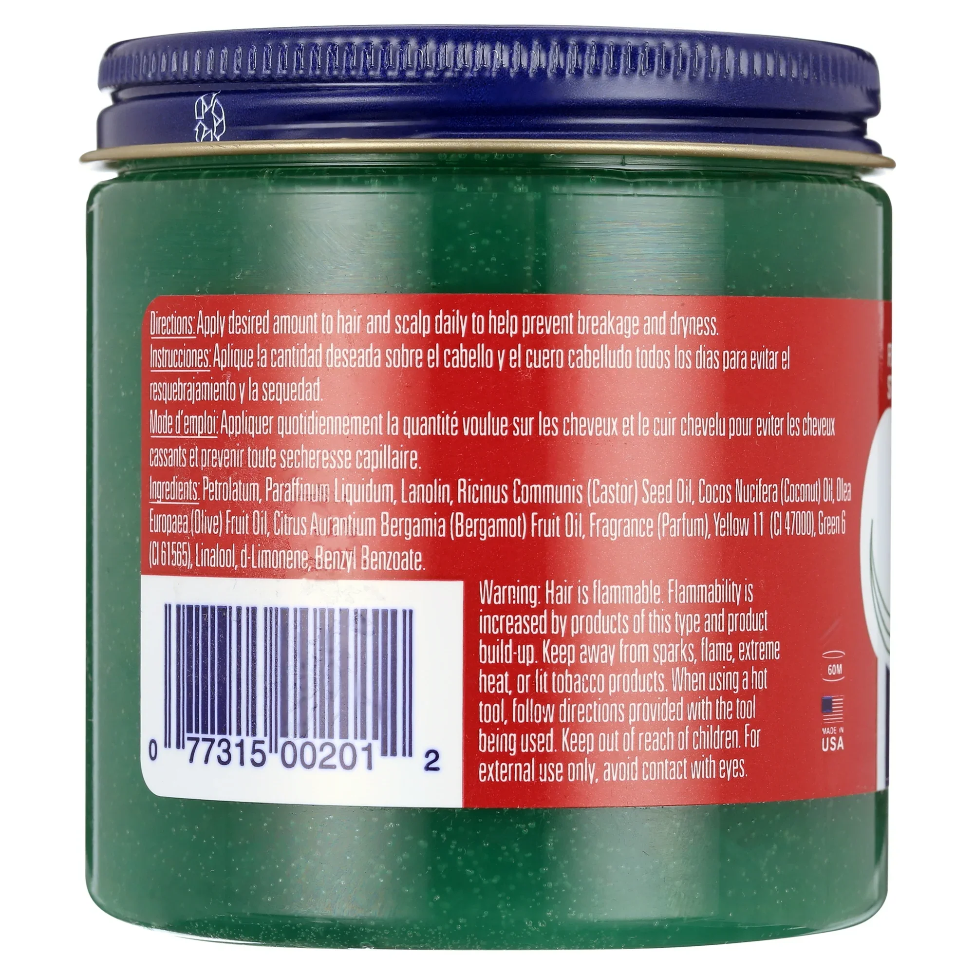 DAX VEG OIL POMADE 7.5OZ(ID201E) - Image 3