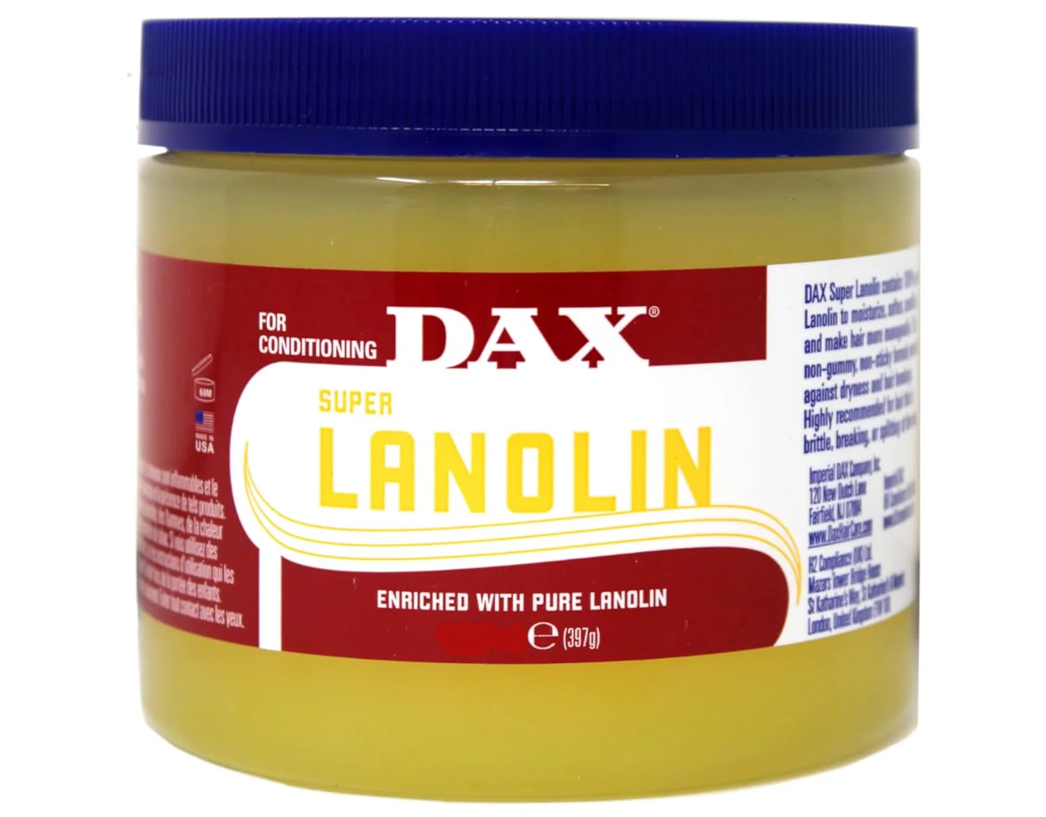 DAX LANOLIN CON 7.5OZ(ID602)