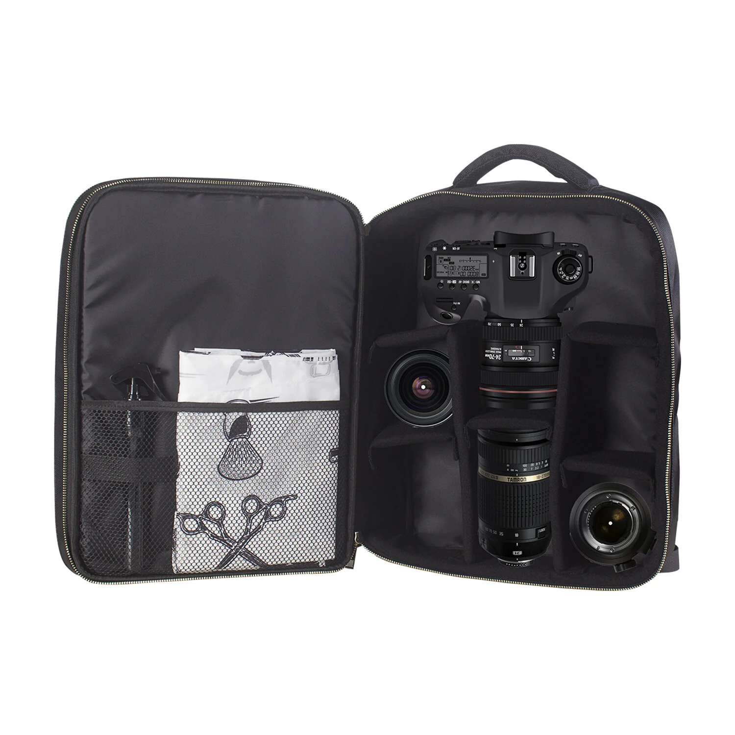 JRL PREMIUM BACKPACK GOLD ZIPPER(JRL-GP20015-G) - Image 5