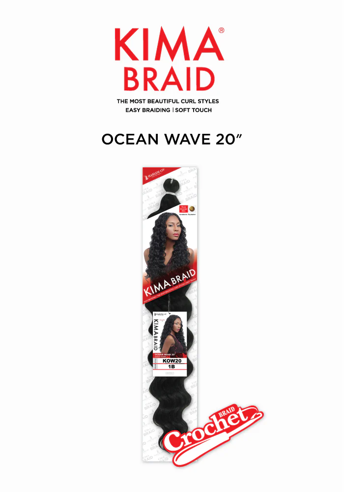 KIMA BRAID OCEAN WAVE 20" - Image 2