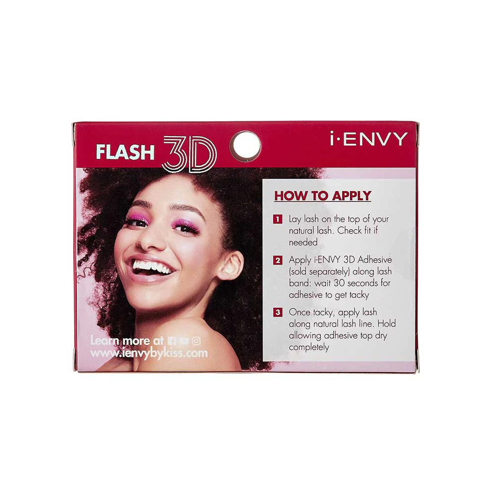Kiss I Envy 3D Collection 147 Eyelashes - KPEI147 - Image 4