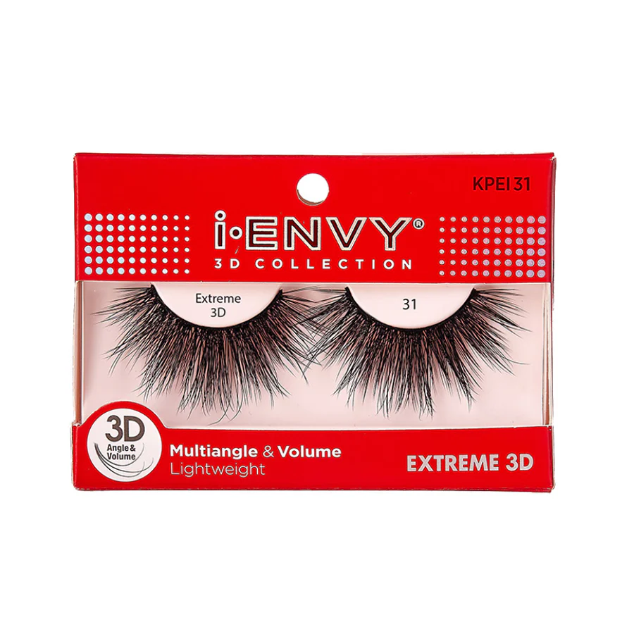 Kiss I Envy Extreme 3D Collection 31 Eyelashes - KPEI31