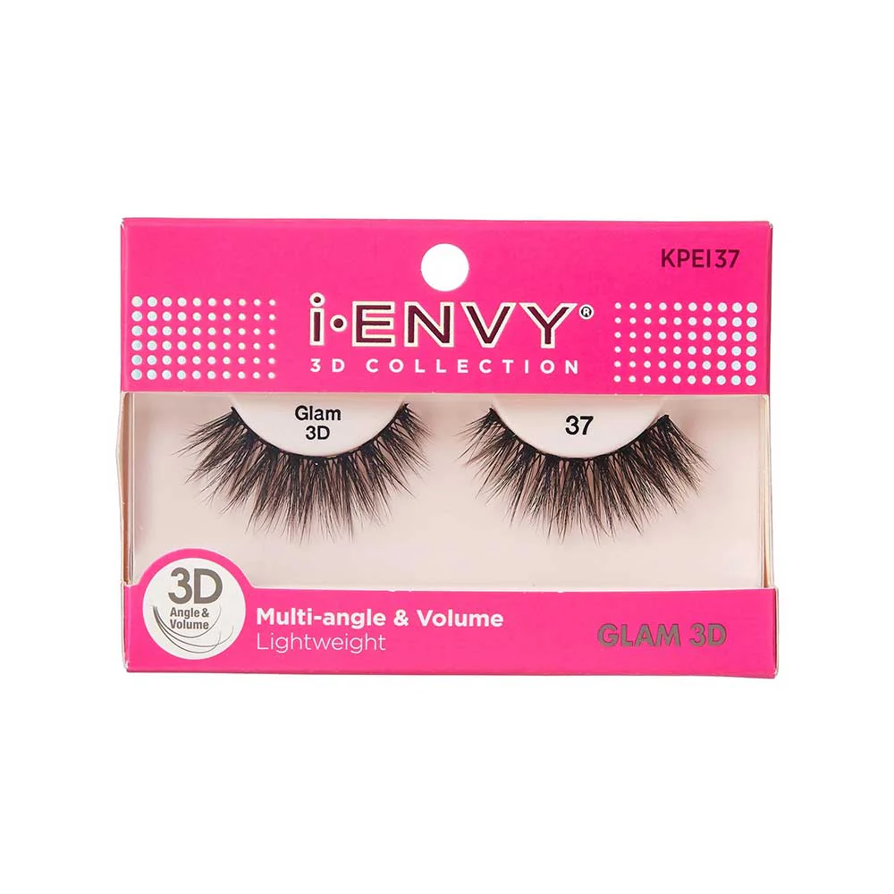 Kiss I Envy Glam 3D Collection 37 Eyelashes - KPEI37