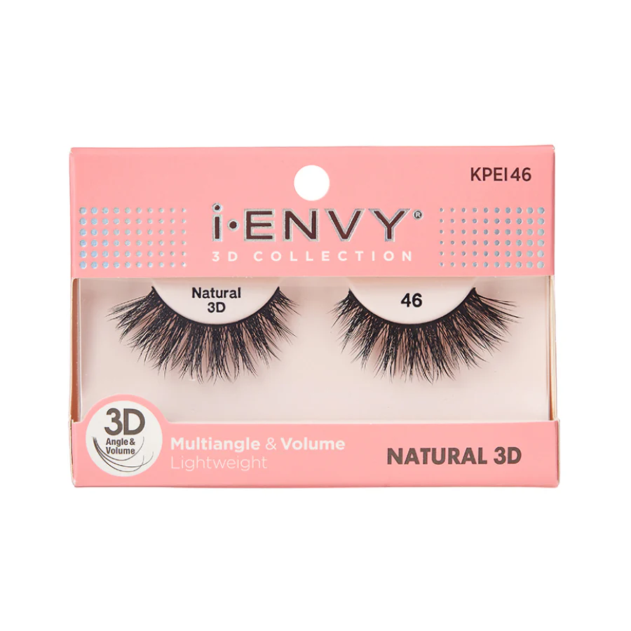 Kiss I Envy Natural 3D Collection 46 Eyelashes - KPEI46
