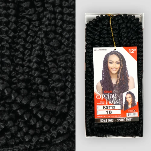 Harlem 125 Kima Spring Twist 12" Synthetic Hair Crochet Braid