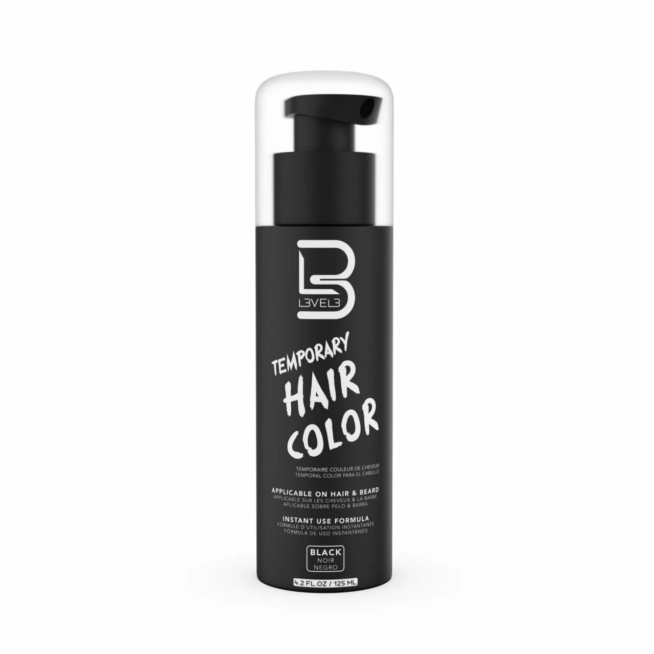 L3VEL3 BEARD COLOR - BLACK DYE
