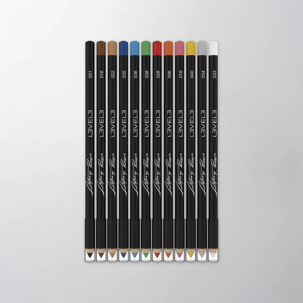 L3VEL3 COLOR LINER PENCILS 12PC