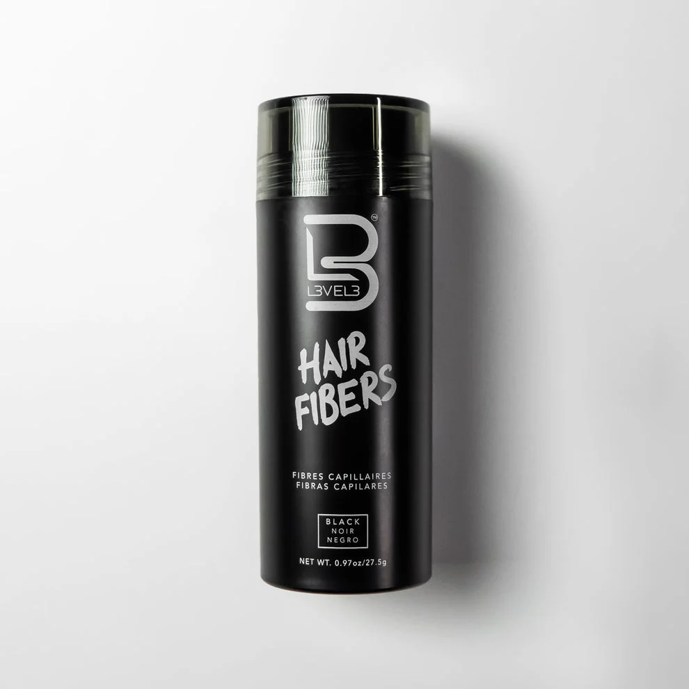 L3VEL3 HAIR FIBERS BLACK
