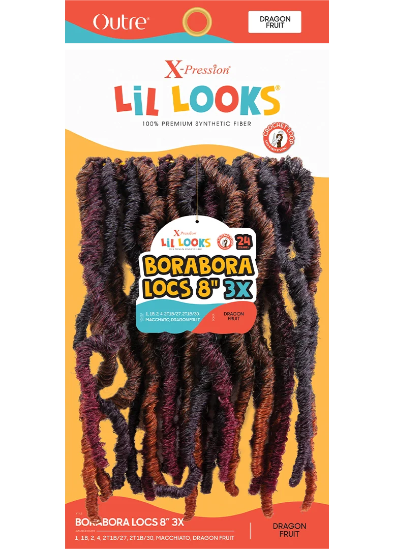 LIL LOOKS BORABORA LOCS 8" 3X