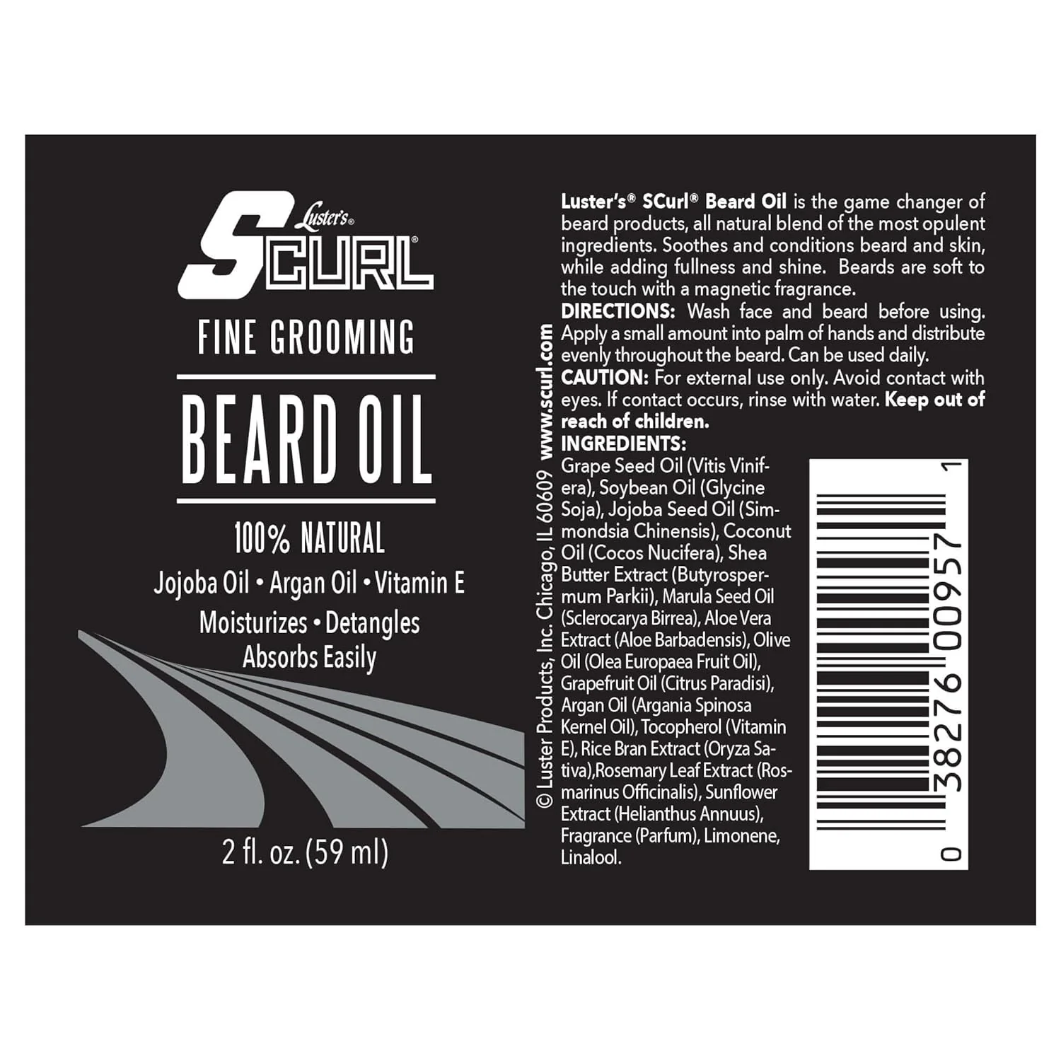 S-CURL BEARD OIL(LR957) - Image 4