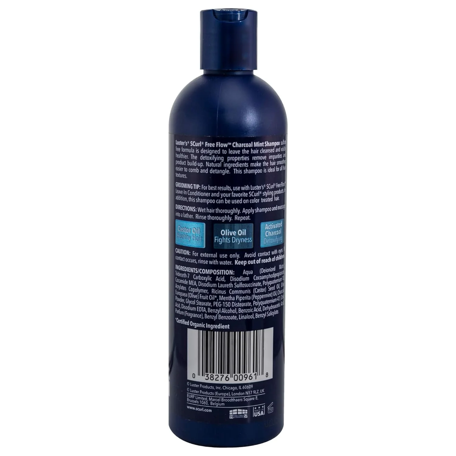S-CURL FREEFLOW CHAR MINT SHMP 12OZ(LR961DZ) - Image 2