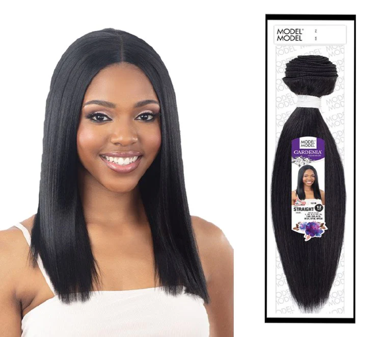 Model Model Gardenia Straight Human Hair Weave - Image 3