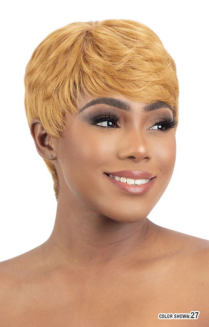 MAYDE JAVA MOCHA HUMAN HAIR BLEND WIG - Image 5