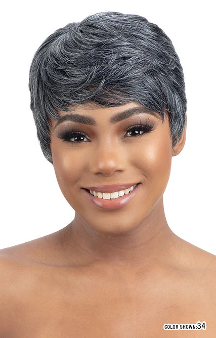 MAYDE JAVA MOCHA HUMAN HAIR BLEND WIG - Image 6