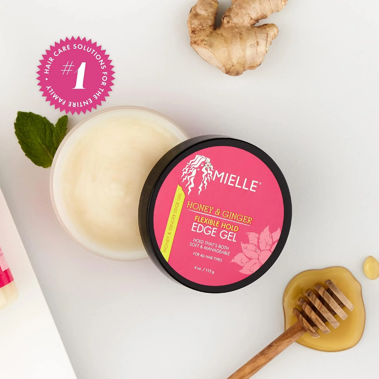 MIELLE BABASSU HONEY/GINGER EDGE GEL 4OZ(MIE00621) - Image 6