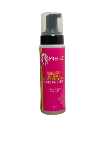 MIELLE BABASSU BRAZ CURLU COCKTAIL MOUSSE 8OZ(MIE00629)