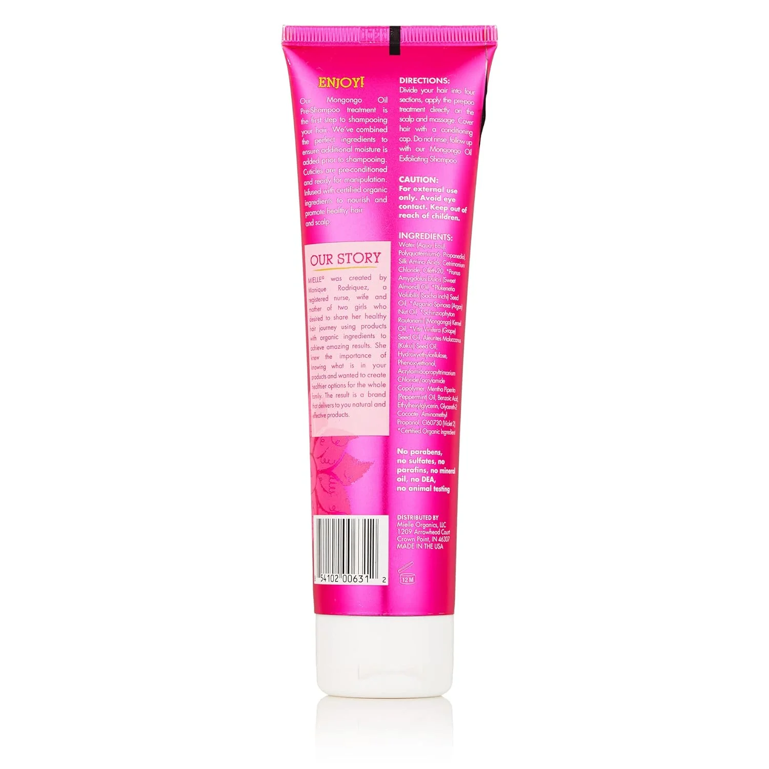 MIELLE MONGO OIL PRE SHAMPOO TRTMNT 5OZ(MIE00631) - Image 2