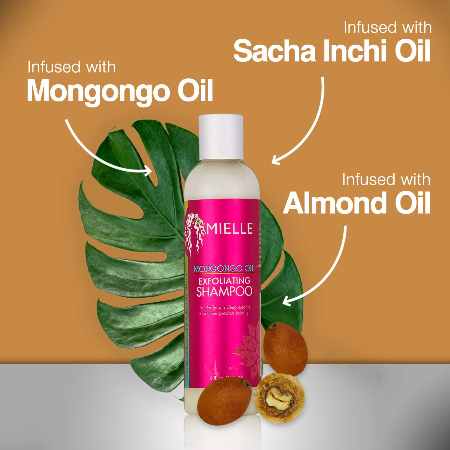 MIELLE MONGO EXFOLIATING SHAMPOO 8OZ(MIE00632) - Image 3