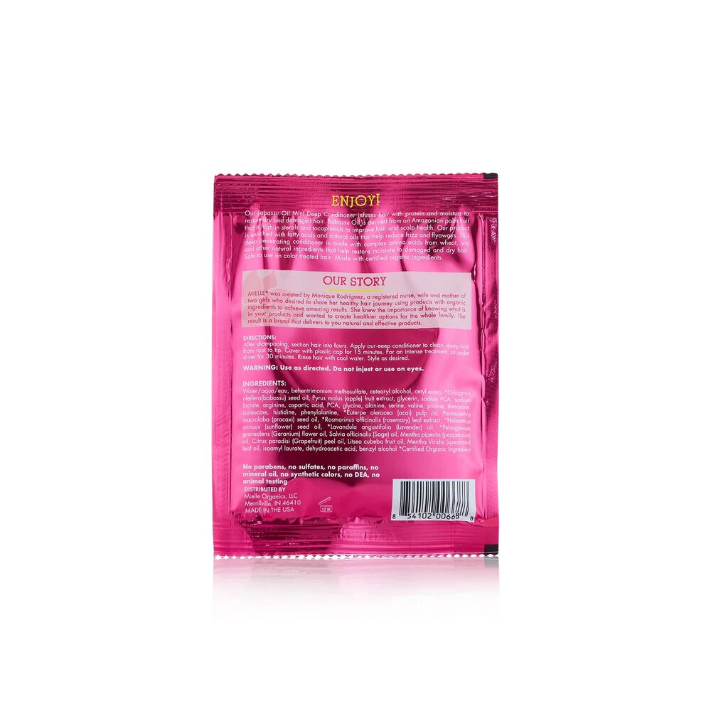 MIE00668D  MIELLE BABASSU DEEP CONDITIONER [12PK/2DS/CS]  1.75oz(MIE00668D) - Image 2