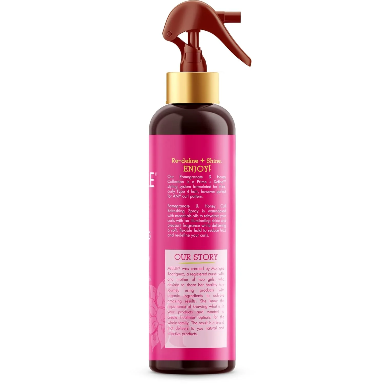MIELLE POM/HONEY CURL REFRESHING SPRAY 8OZ(MIE00674) - Image 2