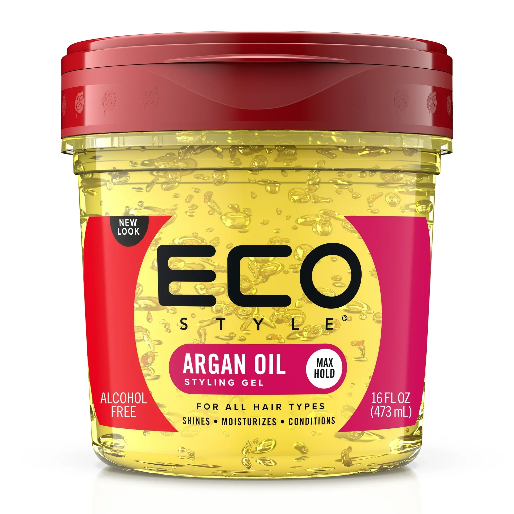 Eco Style Moroccan Argan Oil Styling Gel – 16 oz (NEI114MA) - Image 6