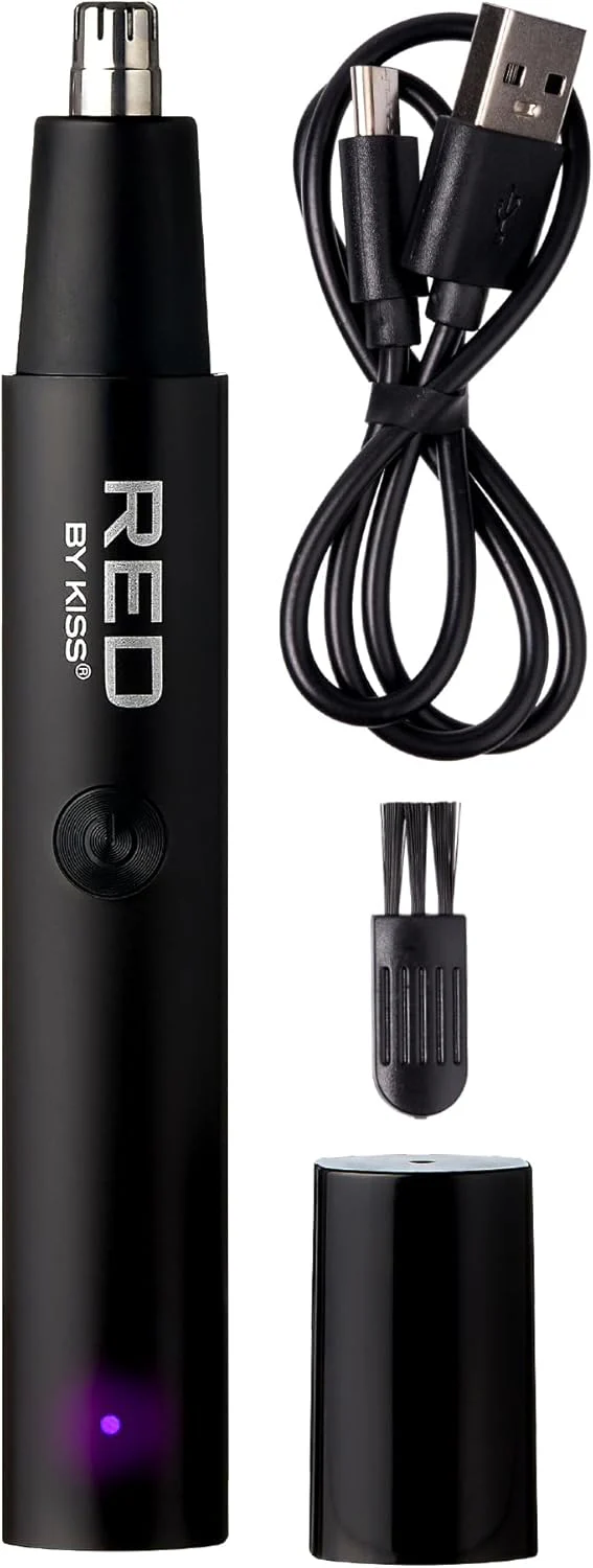RED Cordless nose hair Trimmer(NHT01)