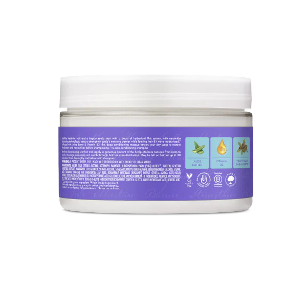 SHEA MOISTURE SCALP MOIST MASQUE 4OZ(NUB02309) - Image 2