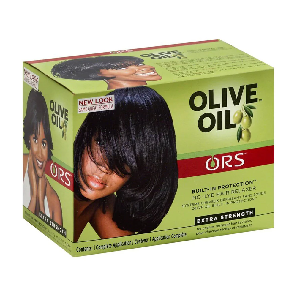 ORS Olive Oil Full Application No-Lye Relaxer Kit Extra Strength, 12.85oz