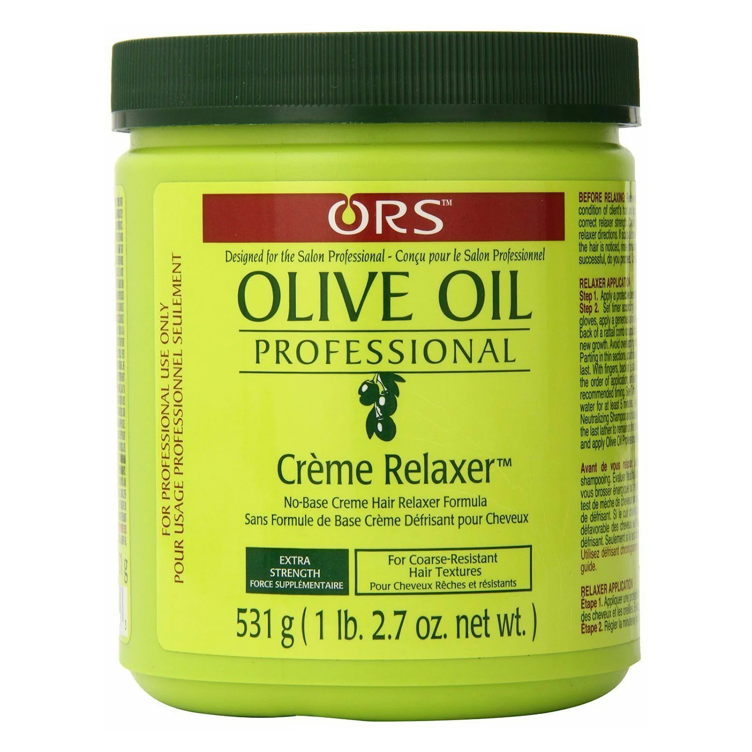 ORS Olive Oil Professional Crème Relaxer Extra Strength, 2.7oz