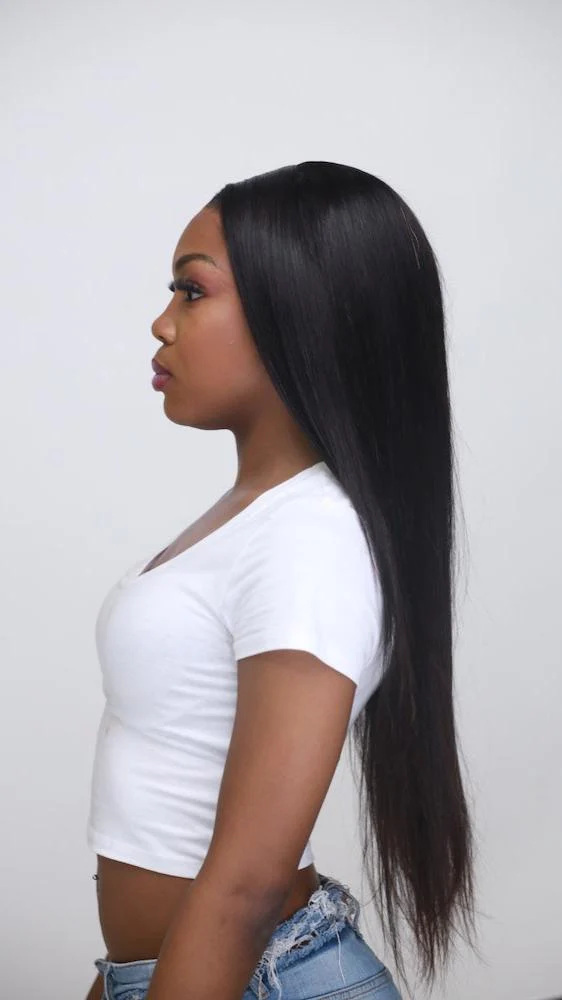 Hershe Pink 4x4 Straight Wig - Image 5