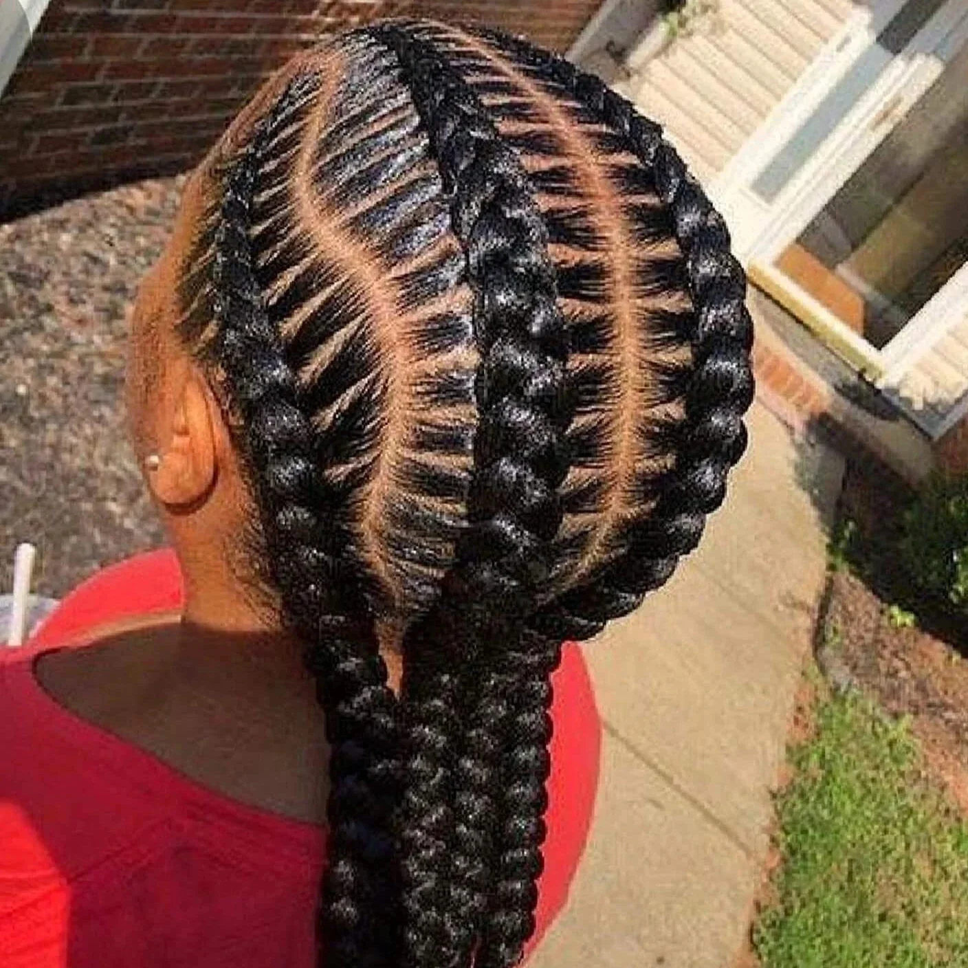 Pure O Natural Neatbraid Condition Shine Gel 16OZ - Image 3