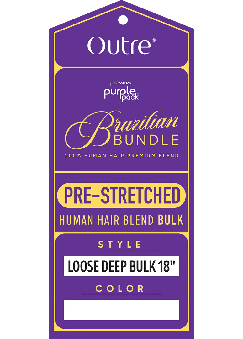 PURPLE PACK BRAZILIAN PRESTRETCHED BULK - Image 4