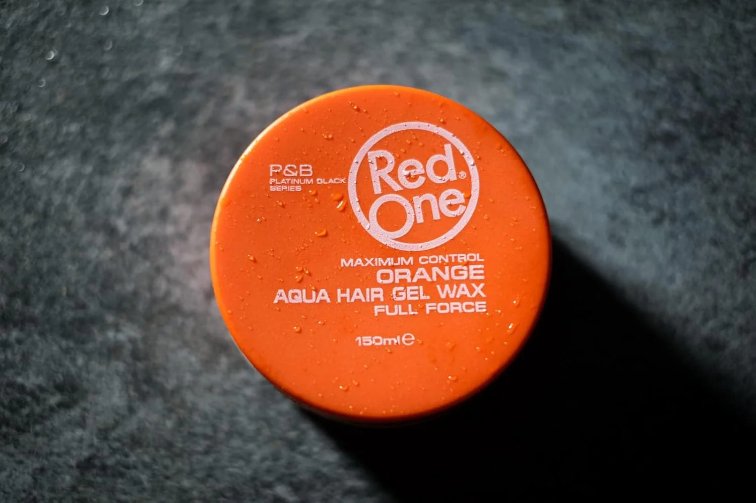 RedOne Aqua Hair Gel Wax Maximum Control Orange 150 ml - Image 4