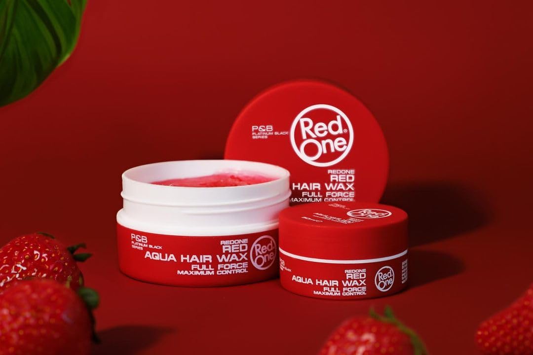 RedOne Aqua Hair Gel Wax Maximum Control Red 150 ml - Image 3