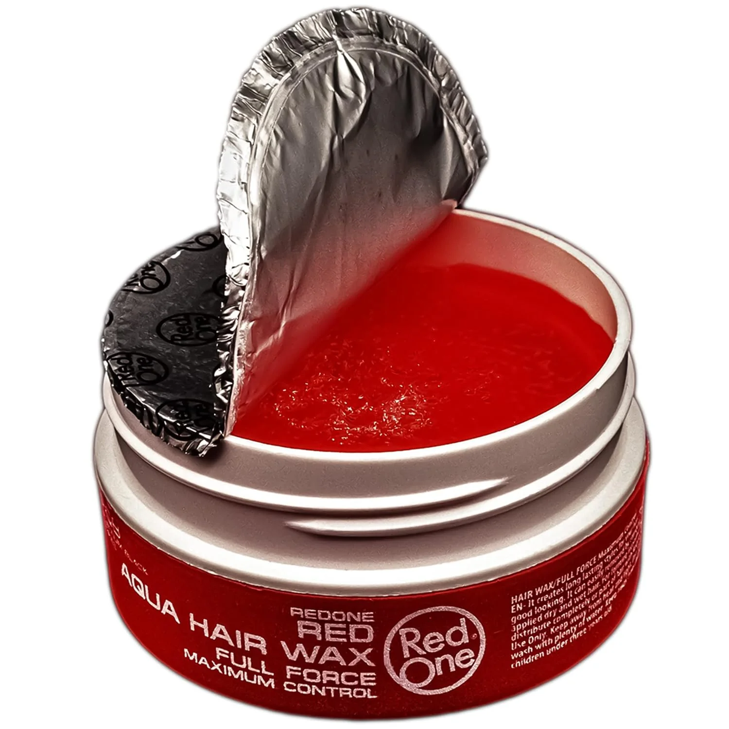 RedOne Aqua Hair Gel Wax Maximum Control Red 150 ml - Image 6